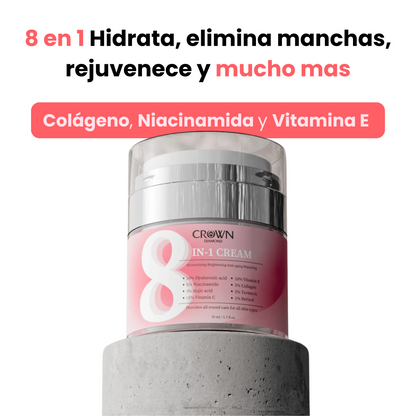 Crema 8 en 1 para una piel perfecta