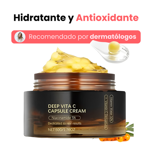 Crema de Cápsulas con Vitamina C